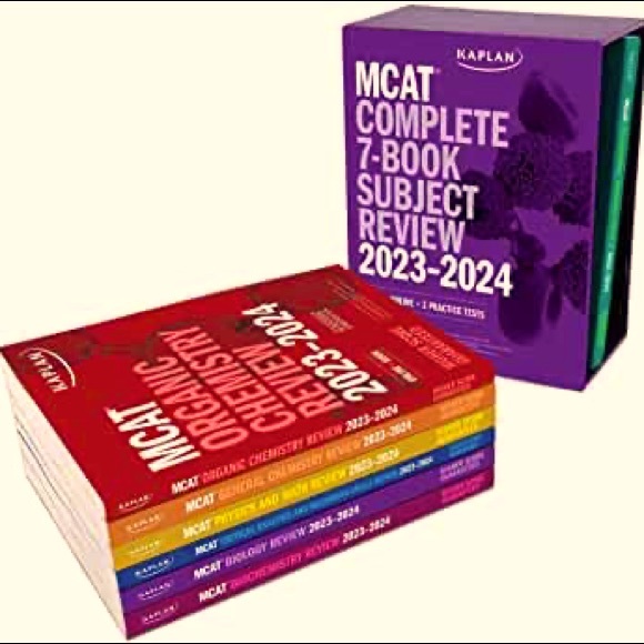 Kaplan MCAT Prep Books 2023-2024